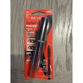 Revlon So Fierce! Mascara Shade 701 Blackest Black Extend Lift Volumize New!