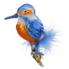 Inge-Glas Bird Clip-On Icebird 10024S014 IGM German Blown Glass Christmas
