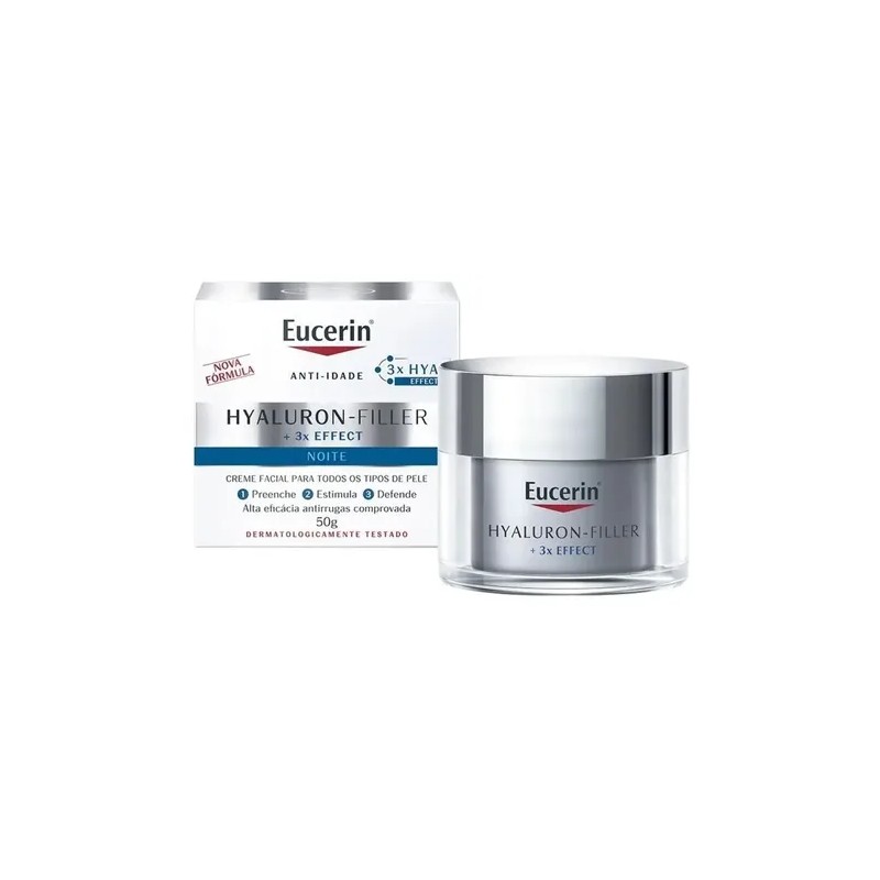 Eucerin Hyaluron-Filler crema de noche 50 ml | rellena arrugas