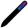 Mont Bleu Coloured Glass Nail File in Black Velvet Bag