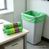Tall Kitchen Trash Bags 13 Gallon, Easy Tear Green 60