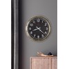 Howard Miller Coe Wall Clock II, Aged Silver