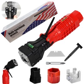 Lightdream 22-in-1 Multi-Function Faucet & Sink Tool - Undermount Sink for Tight Spaces, Kitchen Faucet Installer with Nut Wrench, Plumbing for Bathroom Toilet Repairs