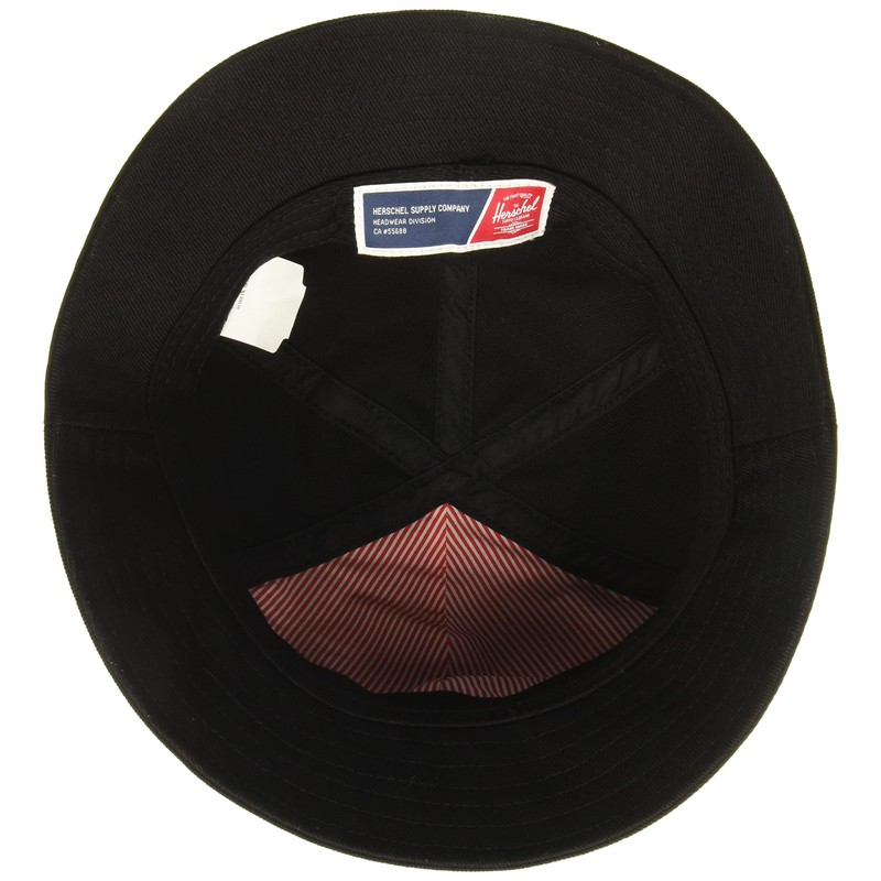 Herschel Unisex Henderson Cap Floppy Hat, Black (black denim), henderson