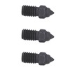 3 Pcs 3D Printer Nozzle M6 Hardened Steel Heat Resistant