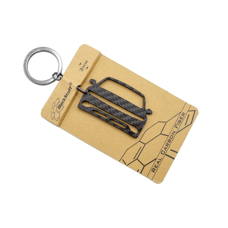 BlackStuff Carbon Fibre Black Keyring Compatible with Ioniq 5 BS-1079,