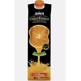 Jumex 1 X JUMEX UNICO FRESCO BRAND 100% NATURAL DELICIOUS ORANGE JUICE WITH PULP 34oz