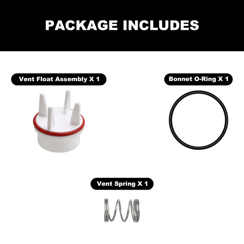 VIDABTE 800M4 Vent Float Repair Kit, for Watts 1" 800QT