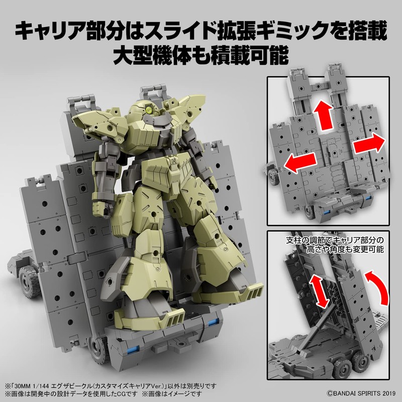 30MM - 1/144 Veicolo di armamento esteso (Personalizza Il Vettore)