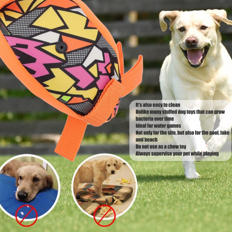 Pet Rugby Toy Soft Interesting Dog Training Ball Toy for