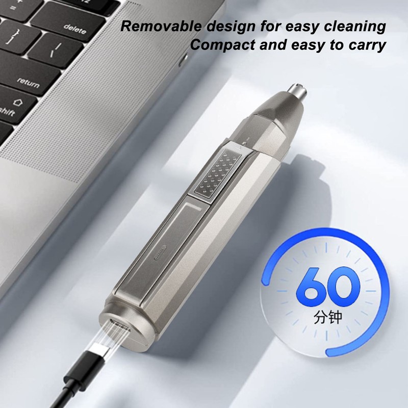 3 in 1 Nose Hair Trimmer Multifunctional High Speed Portable