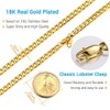Prosteel Gold Chain Choker Cuban Chain Necklace for Women 18K
