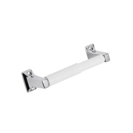 Croydex Sutton Wall Mounted Spindle Toilet Roll Holder with Zinc Alloy Construction, Chrome