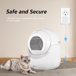 Adapter for BCHARYA Automatic Cat Litter Box, Automatic Cat Litter Box Adapter Replacement, Original Litter Box Power Adapter