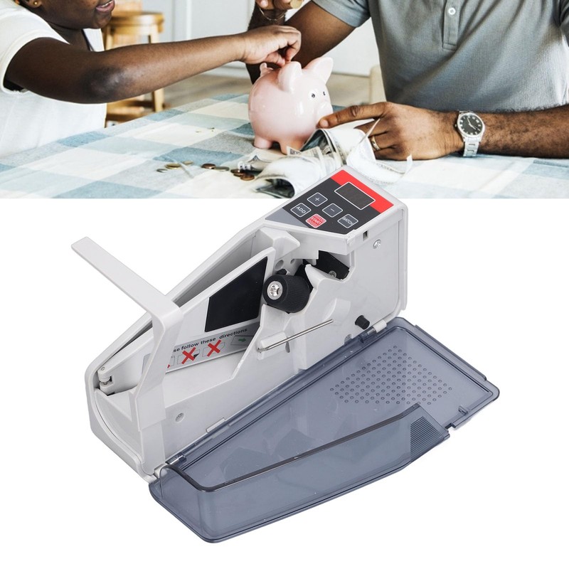 Portable Handheld Money Counter Banknote Counting Machine with Multiple Cash