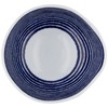 Hasamiyaki 32548 Indigo Aidama Pot with Handles, Indigo Dyed Komasuji