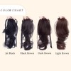 2PCS Short Wavy Ponytail Extension with Hair Tie 30cm Natural
