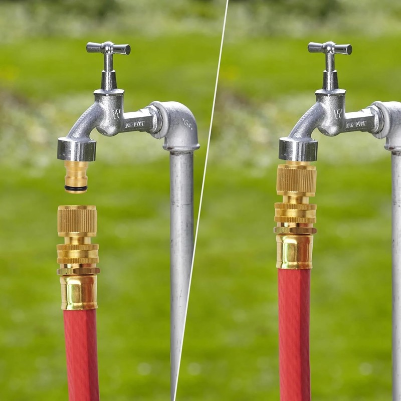 Garden Hose Quick Connectors, Durable Quick Connect Hose Fittingwith Extra