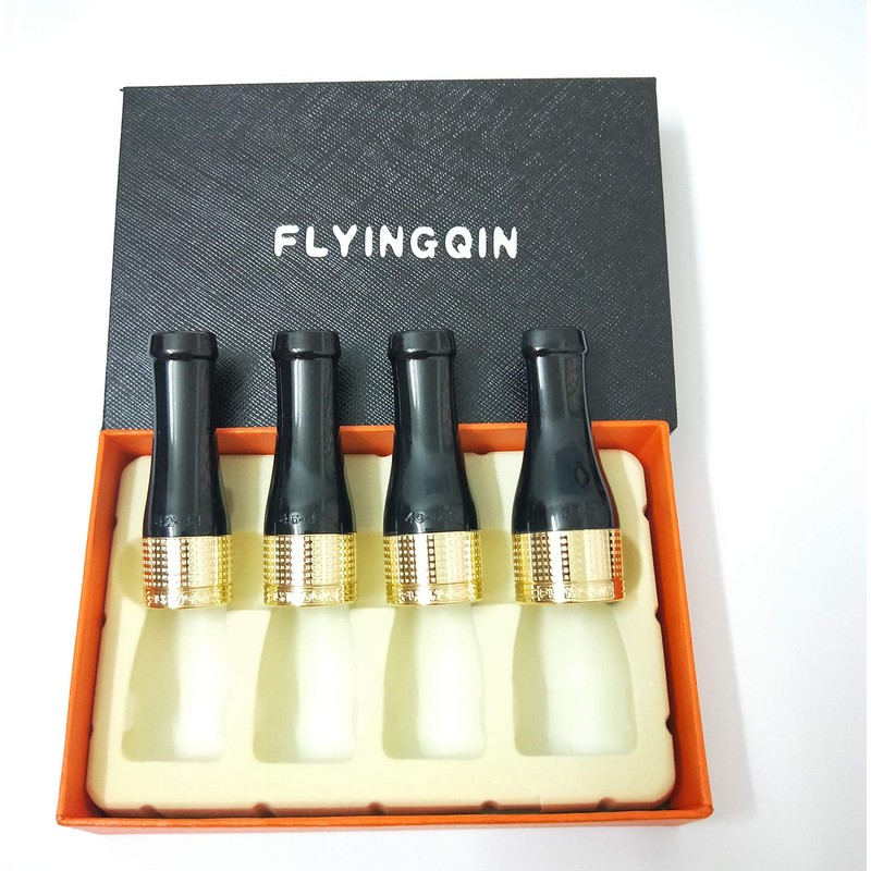 FLYINGQIN 4 Sizes Cigar Nozzle Holder Pure Copper Resin Sculpture
