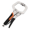 JEUIHAU 4 Pieces 6 Inch Metal Handle Locking C Clamp
