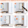 29.53" Tall White Wall Safes Between 16" Studs | 33%