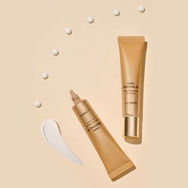 The Saem Snail Essential EX Wrinkle Solution Eye Cream Double Special Set / 더샘 스네일 에센셜 이엑스 링클 솔루션 아이 크림 더블 기획 세트