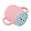 Silicone Toddler Cup Drop Proof Portable Baby Training Cup with