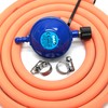 Camping gas Type 30Mbar Gas Regulator With 2M Hose +
