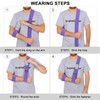 supregear Arm Sling Adjustable Lightweight Comfortable Shoulder Sling Breathable Medical