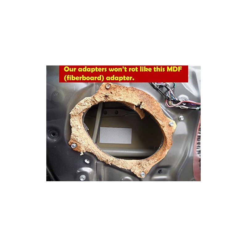 6.5" 6 1/2" Speaker Spacers Depth Extender Extending Rings -