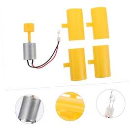 Gatuida DIY Generator Kit Small Motor Turbine Assembly for Educational Projects Hands Science Model for Enhance Practical Skills Understanding of Wind Energy