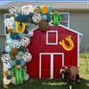 Western-Balloons - Set di 9 palloncini decorativi per feste a