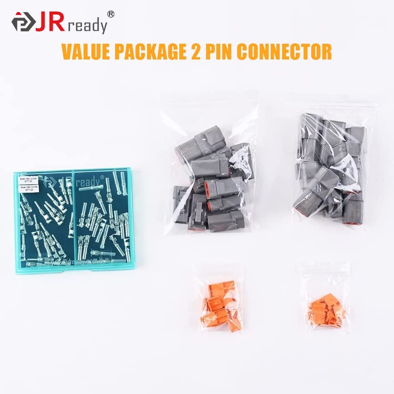 JRready ST6251 Deutsch DTP Connector Kit Size 12 Waterproof 25