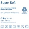 Super Soft Yarns for Crocheting and Knitting 100% Merino Wool
