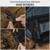 TACTICAL GEEK TGCodeG5/G6 Pack of 2 Molle Accessories Removable Molle