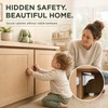 Magnetic Child Safety Cabinet Locks with Adhesive Drawer Latches
