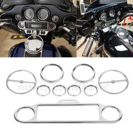 Unbranded Switch Panel Inner Fairing Cover Trim Kit For Harley Electra Glide FLHTCU FLHX