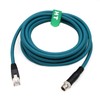 HangTon M12 Ethernet 8 pines x codificado RJ45 CAT7e GigE