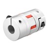 sourcing map Shaft Coupling 16mm to 16mm Bore L66xD40 Flexible
