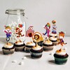 Blumomon 28Pcs Circus Animal Cupcake Toppers for Kids Boys Girls