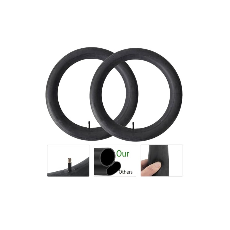 2-Pack 20x3 Fat Tire Tube 20x3.0 Inner Tube