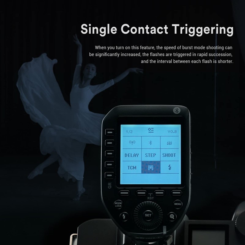 Godox XProII-S XProIIS TTL Wireless Flash Trigger 2.4G Wireless HSS