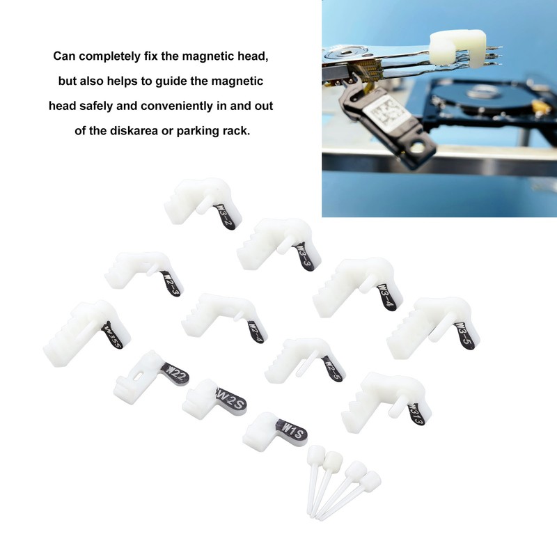 12Pcs Hard Drive Replacement Head Tool ABS HDD Head Replacement