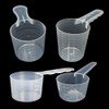 4 Pcs Small Plastic Measuring Scoops Kitchen Measuring Spoons Baking