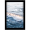 Fisnish 24x36 Poster Frame Black, Poster Frames 24 x 36