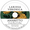Amaretto Costa Rica Coffee (Single Serve K-Cup Pods) (Gourmet, Naturally