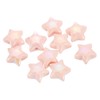 uxcell 10Pcs Star Shaped Beads, 12x19mm Lovely Acrylic Star Bulk