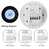 Tuya WiFi LCD Display Intelligent Thermostat Programmable Temperature Controller APP