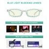 Eyekepper 12-Pack Blue Light Blocking Reading Glasses for Women Computer