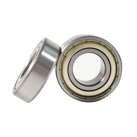 Deep Groove Ball Bearing Bearing Steel Bearings (12mm x 32mm x 10mm, Pack of 2)